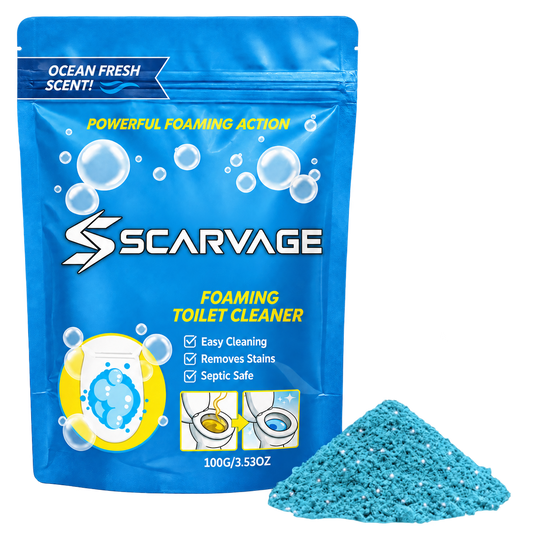 Deep-Clean Foaming Toilet Cleaner for Stains, Limescale & Odors
