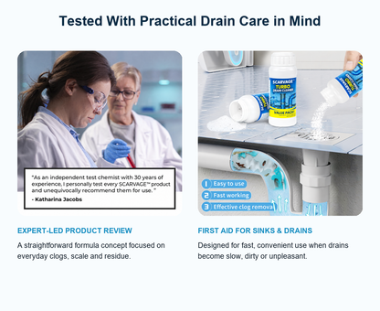 Turbo Drain Cleaner for Grease, Grime & Slow Drains