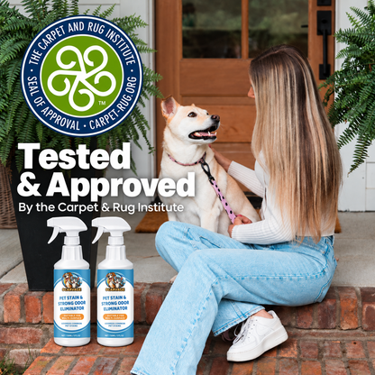 Pet Stain & Odor Eliminator for Carpets & Upholstery