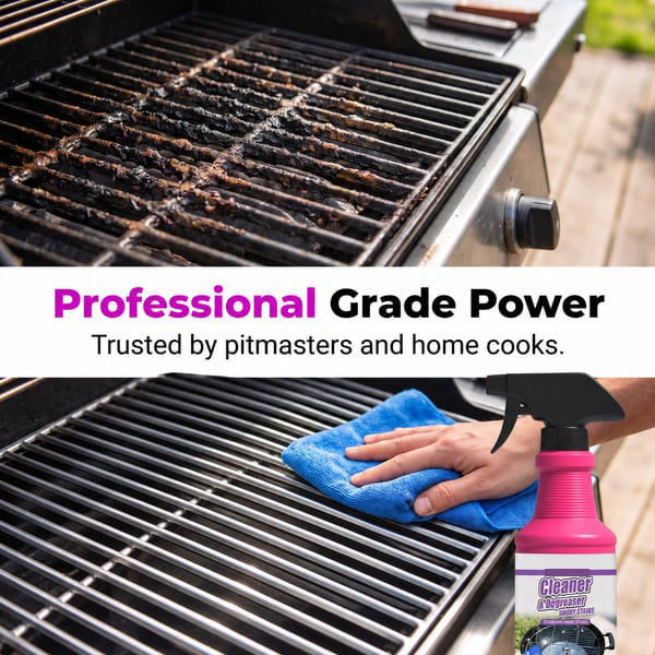 Heavy-Duty Grill & BBQ Degreaser Spray — 120 mL