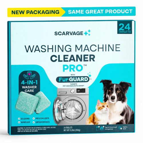 Deep-Clean Washing Machine Cleaner for Odors & Residue