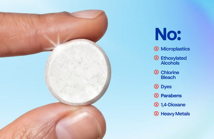 Powerful Dishwasher Tablets for Grease & Food Residue