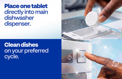 Powerful Dishwasher Tablets for Grease & Food Residue