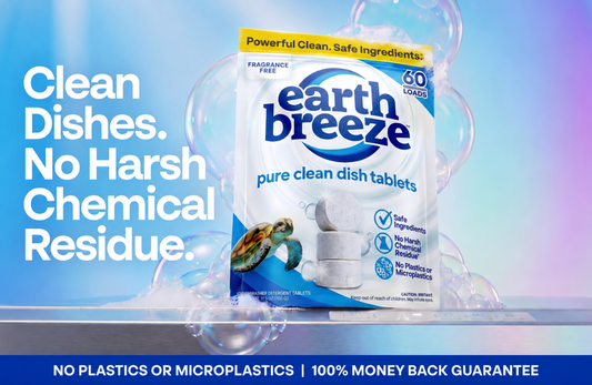 Powerful Dishwasher Tablets for Grease & Food Residue