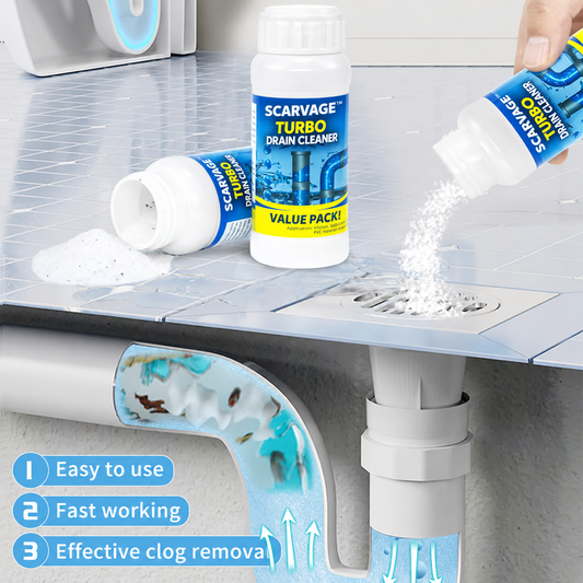 Turbo Drain Cleaner for Grease, Grime & Slow Drains