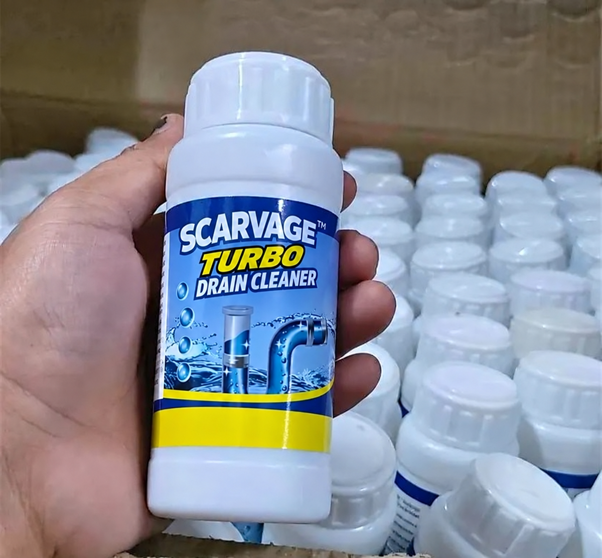 Turbo Drain Cleaner for Grease, Grime & Slow Drains