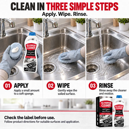 All-Purpose Cleaning Cream for Grease, Grime & Limescale — 200 mL